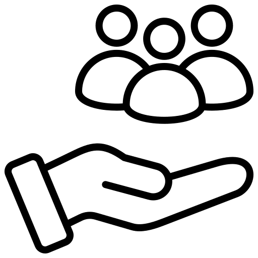 Pictogramme illustrant la transparence et l'équité dans nos offres.