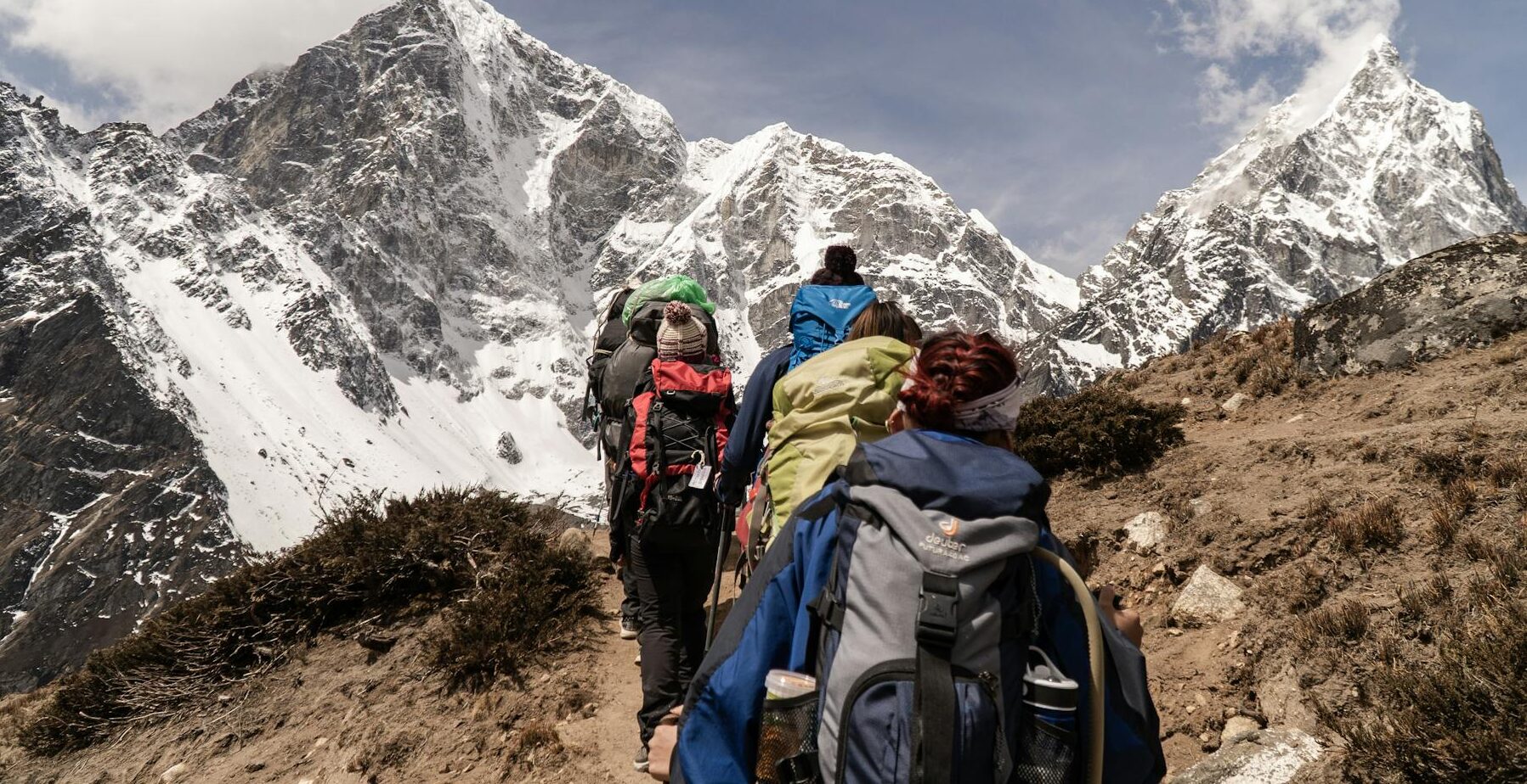 randonnée à pied sommets montagnes