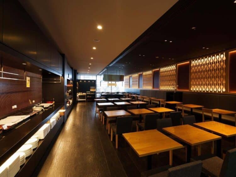 Salle de restaurant du Hiroshima Washington Hotel