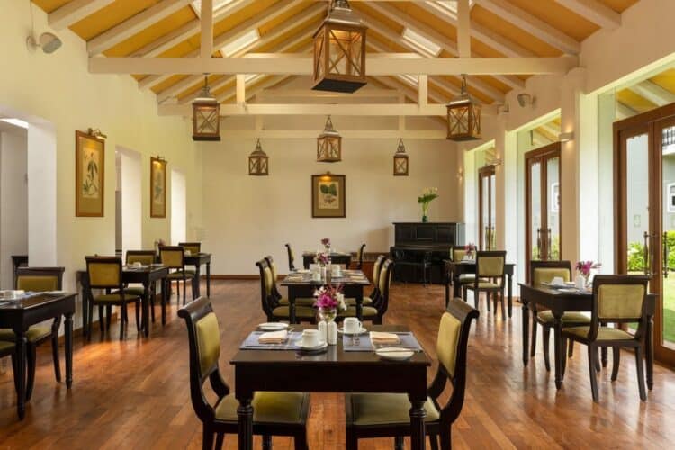 Salle de restaurant du Jetwing St. Andrew’s à Nuwara Eliya