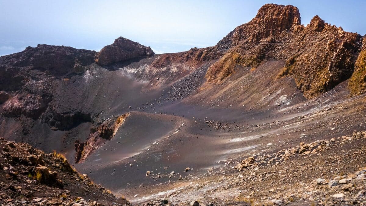 cap vert cratere volcan fogo paysage