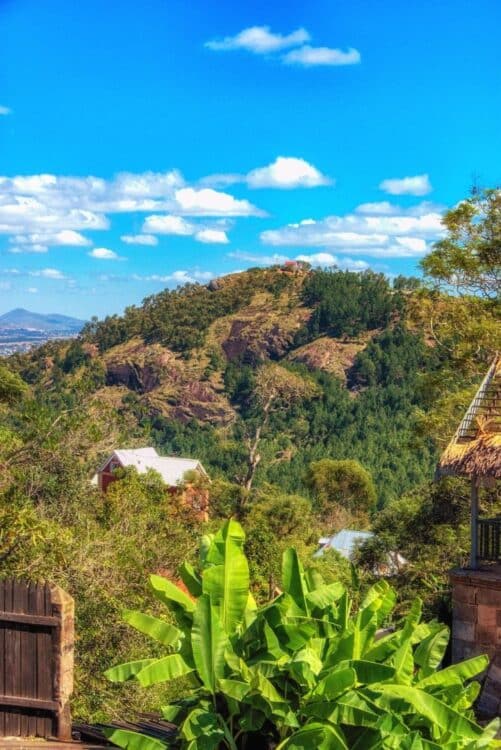 Paysage verdoyant des Hautes Terres de Madagascar.